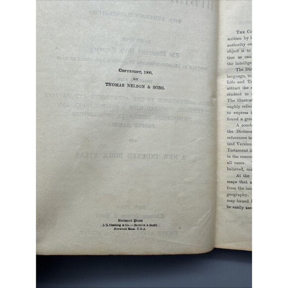 The Concise Bible Dictionary and Combined Concordance 1900 Maps Soft Cover - Picture 6 of 7